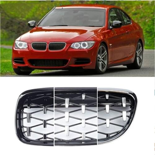 For BMW E90 3 Series 2008-2012 High-quality ABS middle frame, Starry middle net, middle net replacement Car Accessories