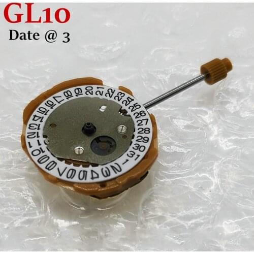 3-Hand Date/Day/Calendar @3 Quartz Watch Replacement Accessory Spare Part Replacing Movement Electronic Movement For Miyota GL10