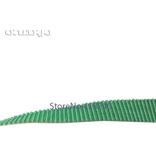 Computer Embroidery Machine Accessories Fine Tooth Open Belt 3M Small Arc Tooth Belt Green Cloth 20mm