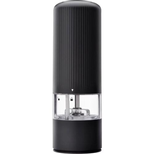 Automatic Condiment Grinder Coarseness Adjustable Automatic Pepper Mill Electric Salt Grinder Vibrator Grinder for Kitchen