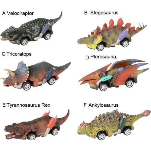 Boys Dinosaur Car Pull Back Vehicles Toys For 3-9 Year Old Age Wheel Dinosaur Pull Back Car Dinosaur Toy Gifts Детские Игрушки