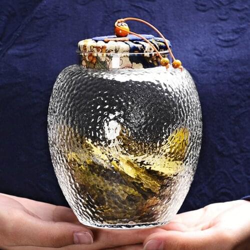 Tea Box Canister Set Glass Tea Storage Tea Organizer Tea Jar Tea Container Kitchen Canister Sets Tea Box Organizer Tea Caddy Can