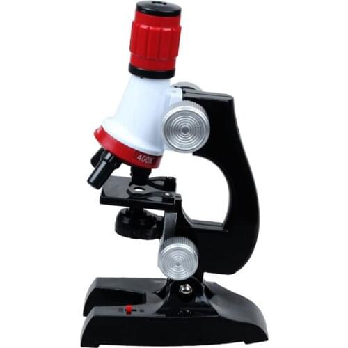 Childrens Microscope 1200x 400×100× Nature Biology Exploration Toys Portable Science Microscope Toys