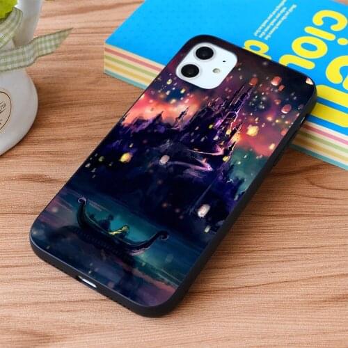 For iPhone Tangled Soft TPU border Apple iPhone Case
