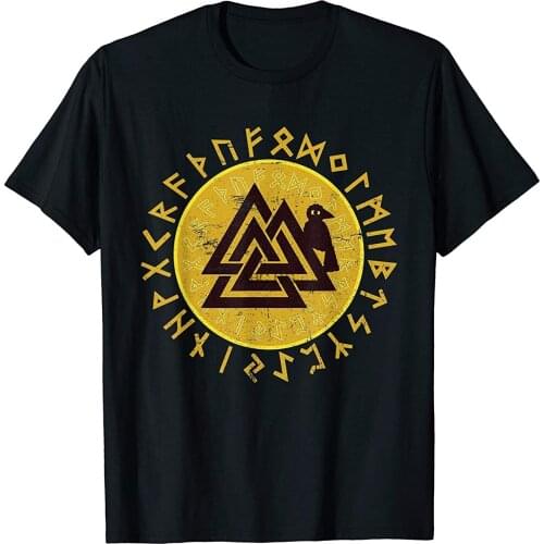 Viking T-Shirt Valknut Norse Symbol Men Women Kids Gift(2)