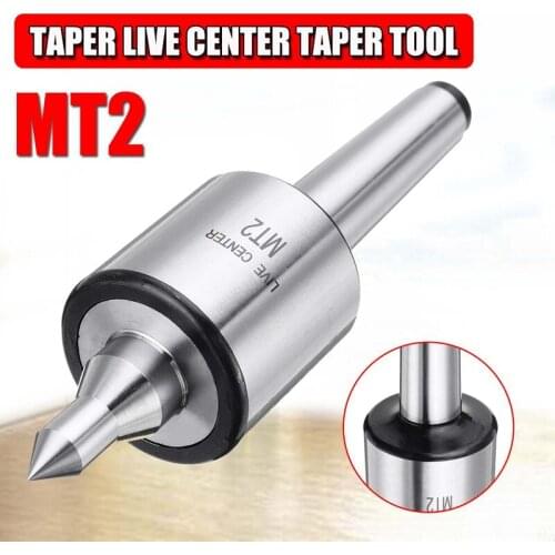 Hot MT2 0.001 Accuracy 5000 Rpm Max Steel Lathe Live Center Taper Tool Triple Bearing CNC Live Revolving Milling Center Taper Ma
