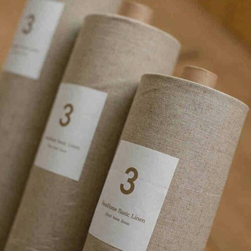 Cotton Linen Fabric Cloth -DIY Cloth Art Manual Cloth -Plain coloured cotton Fabric
