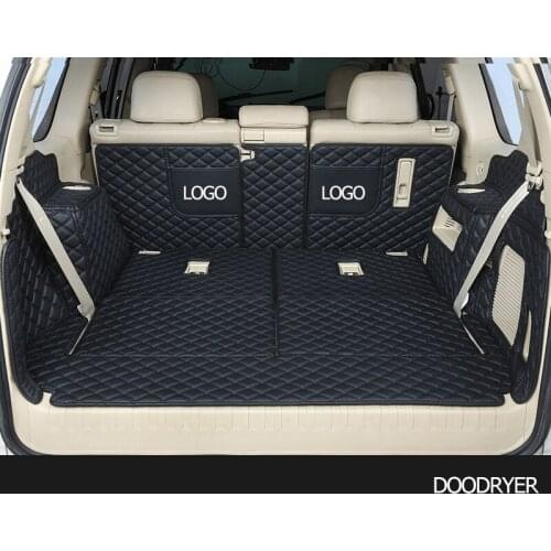 DOODRYER Car trunk mat for Toyota Land Cruiser Prado 2006-2020 cargo liner carpet interior auto accessories car styling