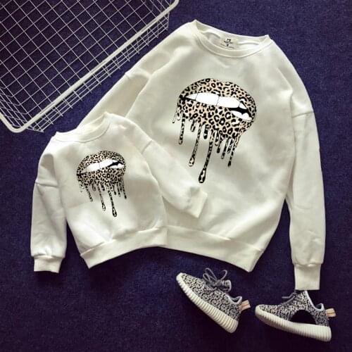 HOT girl fashion family outfits mother daughter mommy baby girl outfits sexy lips mama little me baby sister mommy