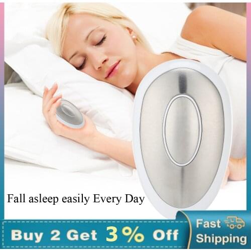 EMS Microcurrent Sleep Hand Held Sleep Aid Instrument Pressure Relief Sleep Device Hypnosis instrument Massager and Relax