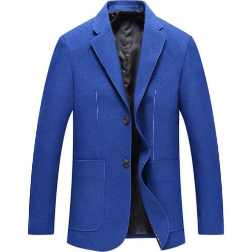 2019 New Style Mens Casual Fashion High Quality Suit Jacket Blazer Men Slim Fit Jacket Mens Flannel Custom Blazer Hombre