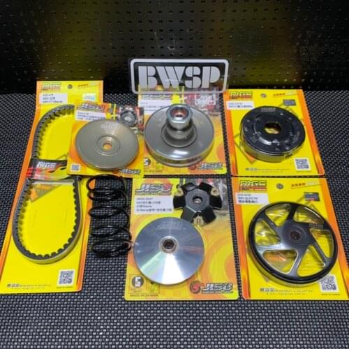 JISO CVT Kit For DIO50 ELITE50 SFX50 AF18 AF24 AF25 AF26 AF28 Tuning Transmission Set Modified Bell Pads Variator Belt BWSP JISO