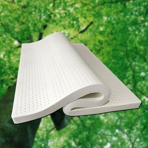 VESCOVO Natural Latex Tatami Colchon Latex Mattress Topper For QueenTwin Bed 1.5/1.8m 160*200