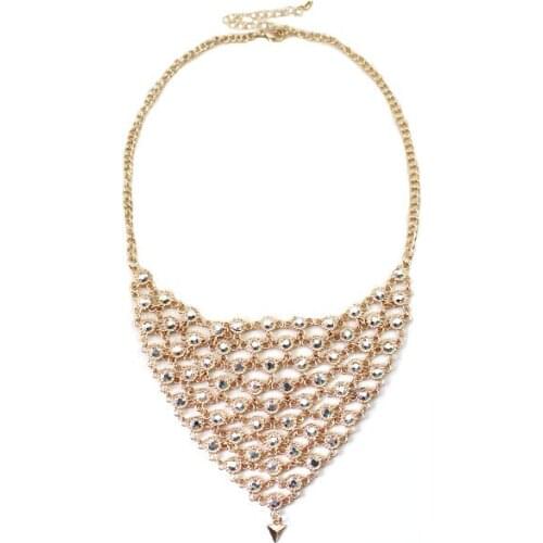 2015 New Fashion Zinc Alloy Elegant Artificial Net shape Pendant Necklaces For Women Men Jewelry Wholesale
