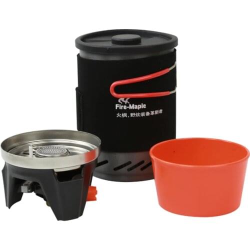 FMS 1.0L newest mini liquid fuel camping gasoline stoves and portable outdoor kerosene stove burners Cooking Moscow ware System