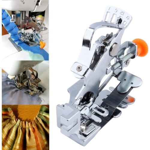Household Pleated Presser Foot Free Adjustment Of The Presser Footage Low Foot Fold Sewing Machine Accessories DJ0477