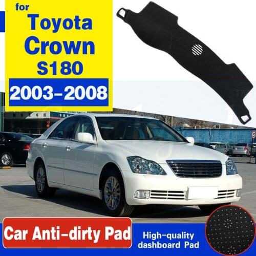 For Toyota Crown Royal S180 2003~2008 Anti-Slip Mat Dashboard Cover Pad Sunshade Dashmat Carpet Accessories 2004 2005 2006 2007