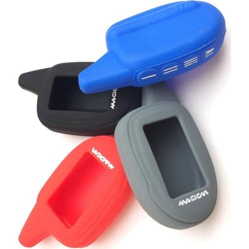 Silicone rubber Case cover For Scher-khan m7 8 9 10 11 12 LCD Remote Only Scher khan Silicone cover Case