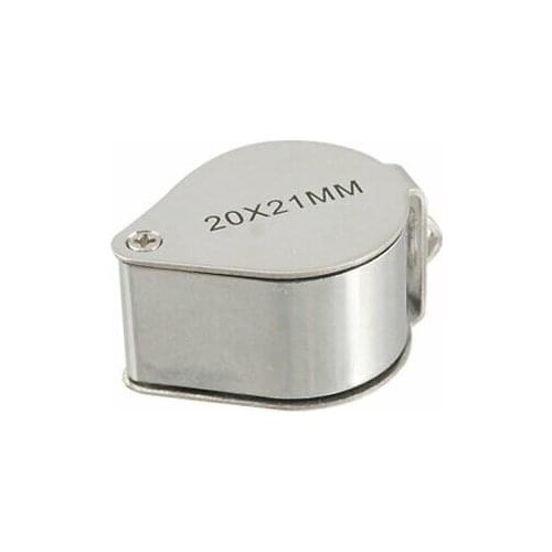 Foldable Jeweler Magnifying Loupe 20 x 21mm Magnifier