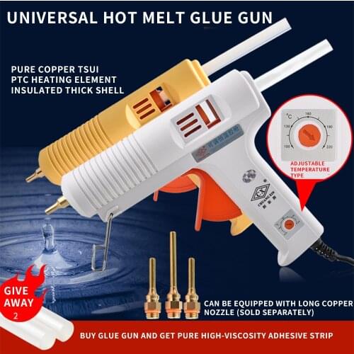 Hot Melt Glue Gun 100-150W Manual DIY Dispenser With Adjustable Temperature CX-800