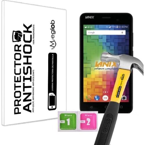 Screen protector Anti-Shock Anti-scratch Anti-Shatter compatible with Lanix X510
