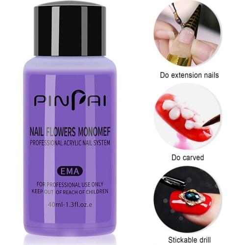 40ML Manicure Fluid Creative Compact Leak-Proof Monomer Acrylic Powder Liquid Manicure Tool For Nail Extension