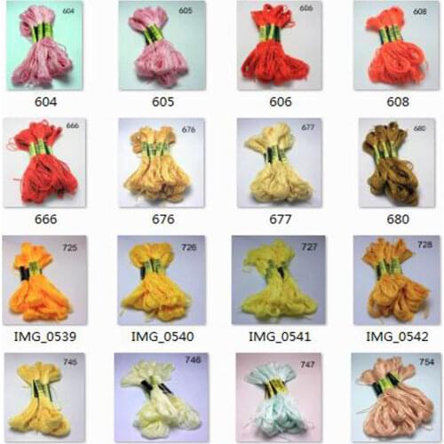 10 pieces cross stitch threads / cross stitch embroidery thread / Custom threads colors 07