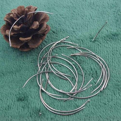 7pcs Upholstery Carpet Leather Canvas Repair Curved Hand Sewing Needles Kit DIY Apparel Sewing & Fabric