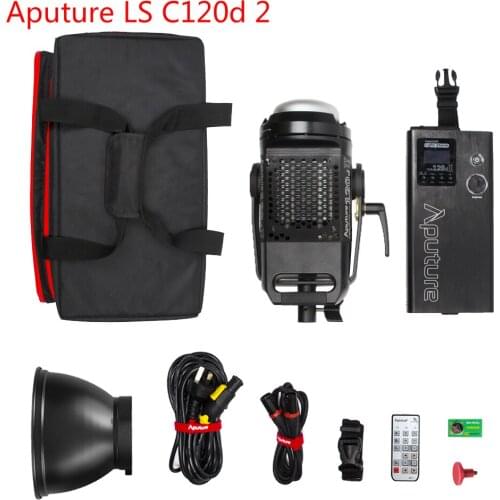 Aputure 120D II ii COB Light Control Professional Photo Film Light Studio Lighting Photography Light for youtube Video Led 120d