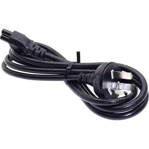 Australia SAA Power Cord New Zealand AU to IEC C5 Cloverleaf Power Supply Lead Cable for Notebook Laptop AC Adapters Black White