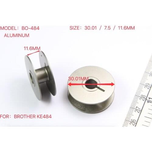 BO-484 ALUMINNIUM BOBBIN FOR BROTHER KE484 SEWING MACHINE