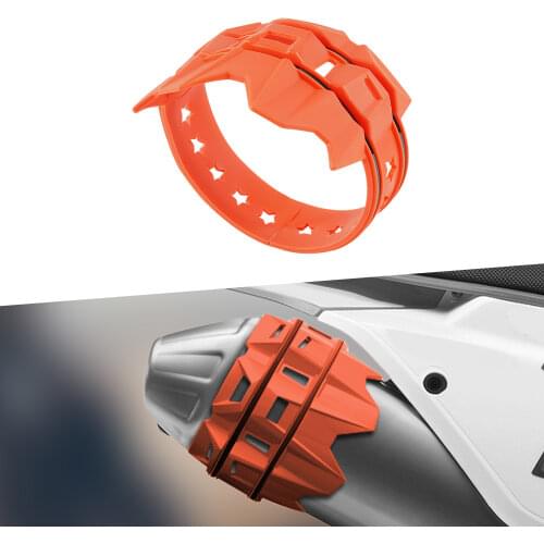 Motorcycle Exhaust MufflerTail End Pipe Shield Link Tube Protector Guard For KTM EXC SX XC EXCF XCF SXF 125 200 250 350 450 530