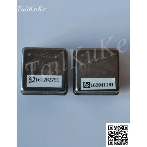 2 pcs secondhand OC5SC25 10Mhz OCXO constant temperature crystal oscillator 5V SC tangent wave