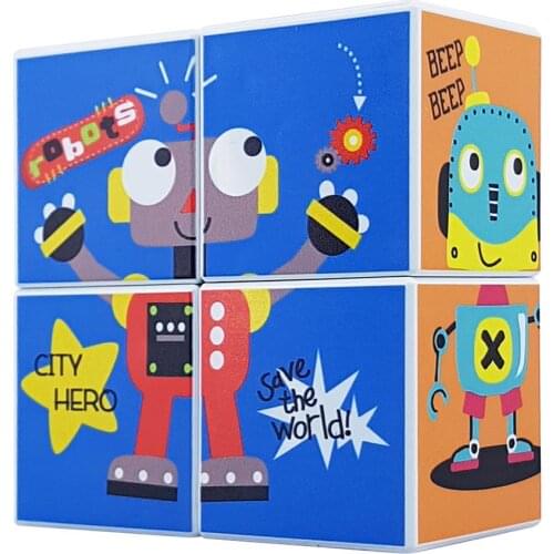 KUPSS Magnetic Block Puzzle Robots