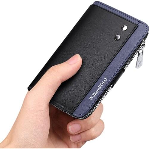 Mens Key Holder Wallet Gift Luxury Genuine Leather Womens Purse Slim Multi-function Money Wallet key case 2020 New with Box
