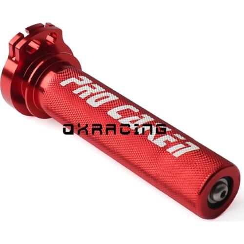 Motorcycle CNC aluminum Twister Throttle Tube grips for honda crf450r crf250 CRF250R CRF250X CRF450X pit bike parts dirt bike