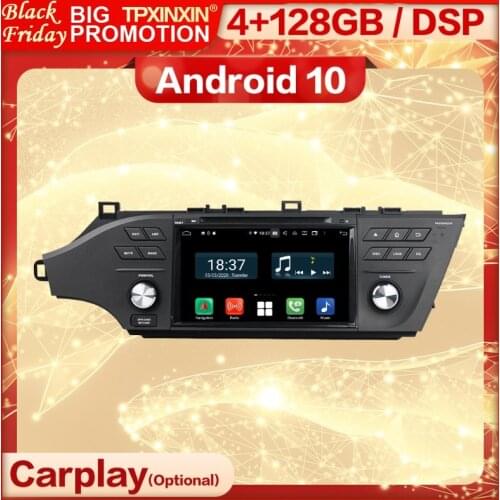 Carplay 2 Din Android Multimedia Stereo Receiver For Toyota Avalon 2014 2015 2016 2017 2018 BT Wifi Radio Audio Player Head Unit