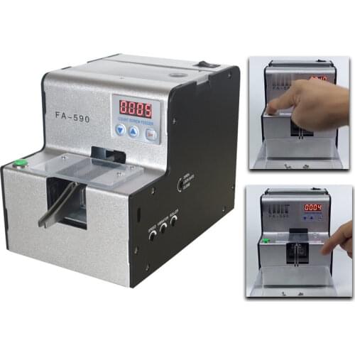 New Automatic Screw Counting Machine FA-590 Screw Counter 1.0-5.0 Adjustable Track Screw Counting Machine