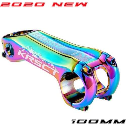 New KRSCT CNC Road Bike Trunk Mountain MTB stem -20 Degree 28.6 * 31.8mm 80/90 / 100mm Bicycle Cycling Parts