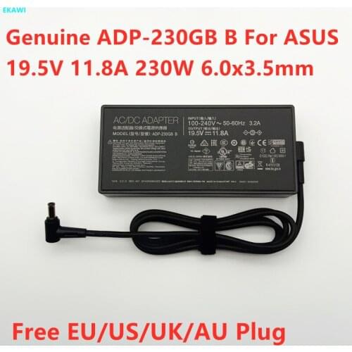 Genuine ADP-230GB B 230W 19.5V 11.8A AC Adapter For ASUS ROG STRIX G731GW G531GW GX701GW GL702 GL703 GL504 Gaming Laptop Charger