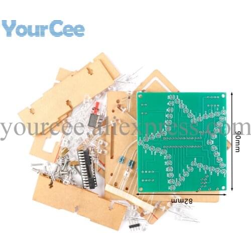 Five-Pointed Star Breathing Light LED Light Electronic DIY Kit Colorful 51 Single Chip Microcomputer Christmas Soldring Training