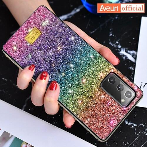 Luxury Cute Phone Case For Huawei P40 Pro P30 Lite Diamond Glitter Cover Case For Huawei Mate 30 40 Pro Plus Nova 6 7 SE Case