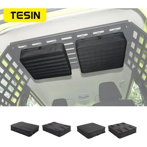 TESIN Stowing Tidying For Suzuki Jimny 2019+ Car Trunk Expansion Rack Storage Bag For Suzuki Jimny 2019-2020 Car Accessories