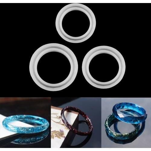 1pcs Bracelet Silicone Mold Bangle Resin Handmade Craft Jewelry Epoxy Resin Moulds For DIY Jewelry Making Finding Supplies Tools