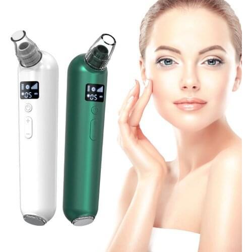 Ultrasonic Deep Removal of Blackheads and Acne Facial Treatment Vacuum Suction Pores Nose Black Spots Horny Beauty Skin Caretool