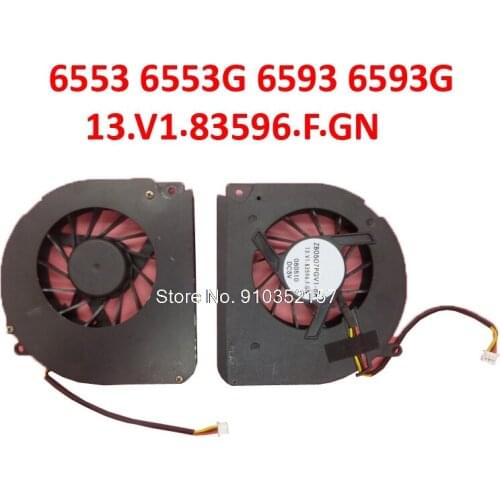 Laptop CPU FAN For Acer For TravelMate 6553 6593 6553G 6593G 13.V1.83596.F.GN ZB0507PGV1-6A Cooling Pads FAN DC5V New