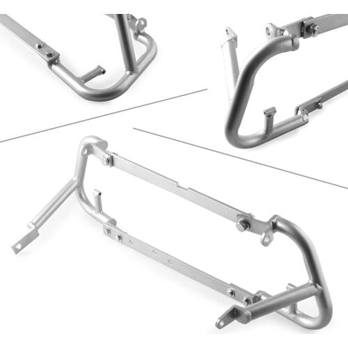 Motorcycle Highway Crash Bars Protector Guard For BMW K1600GTL 2011 2012 2013 2014 Silver Steel