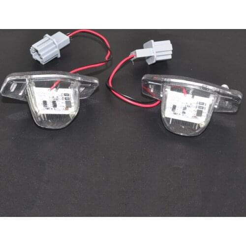 2x LED License Plate Light OEM Replacement Kit for Honda CRV Fit Jazz Crosstour Odyssey OEM part No. 34101S60013