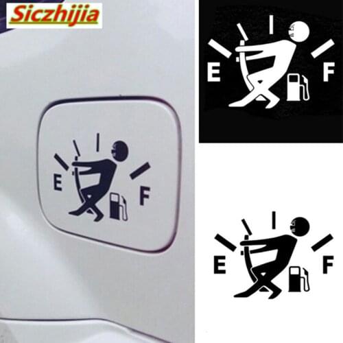 Car sticker high air consumption fuel interesting vinyl JDM car sticker s for fuel tank cap for Geely Vision SC7 MK CK Cross