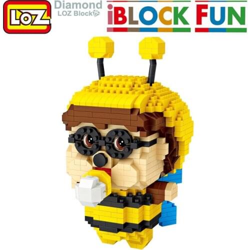 LOZ Monckeychi Diamond Blocks Toys Figure Miniature Building Figurines Birthday Gift For Children Boy Girl Friend